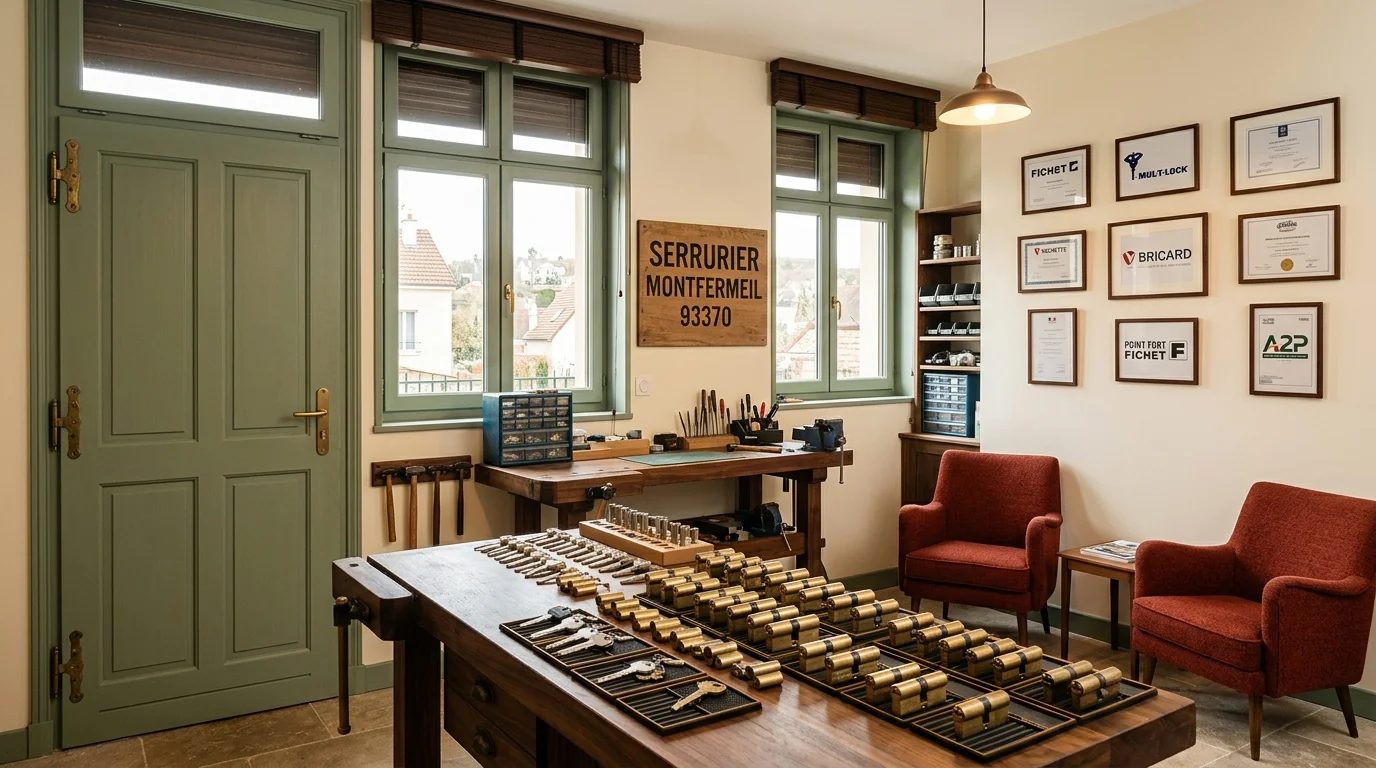 Atelier Serrurier Montfermeil · côté colline